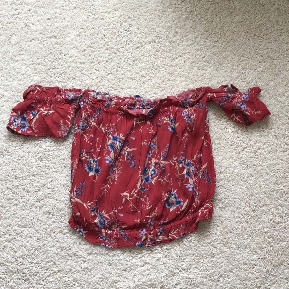 Flowy off the shoulder top